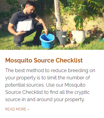 Mosquito Checklist