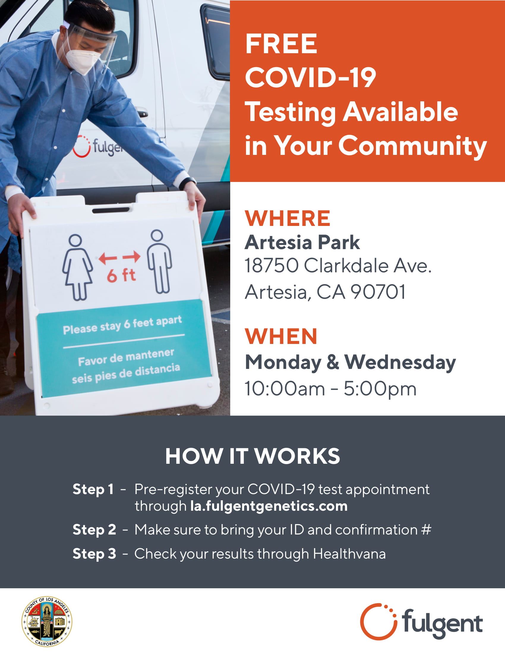 Covid Van Flyer_Artesia Park-1