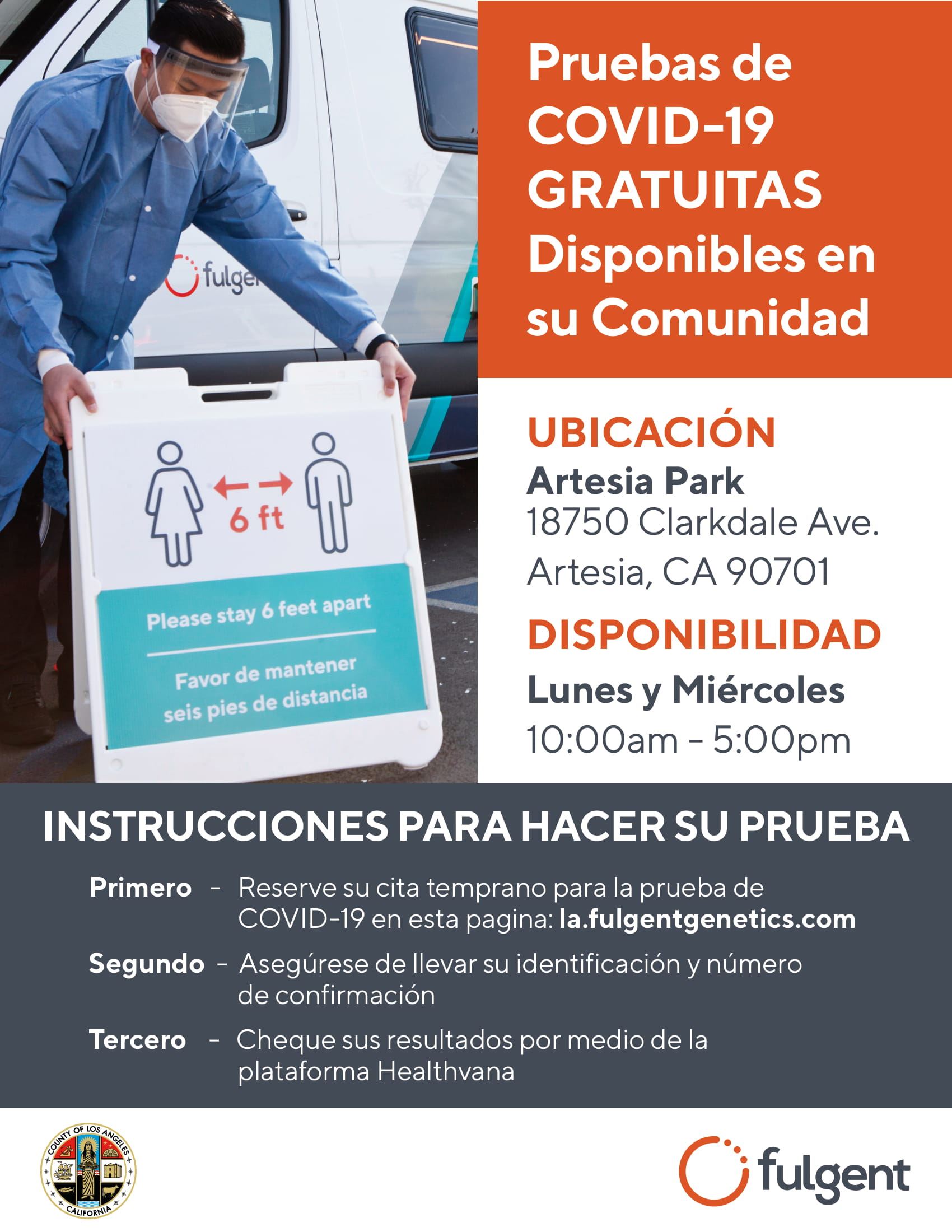 Covid Van Flyer_Artesia Park-2