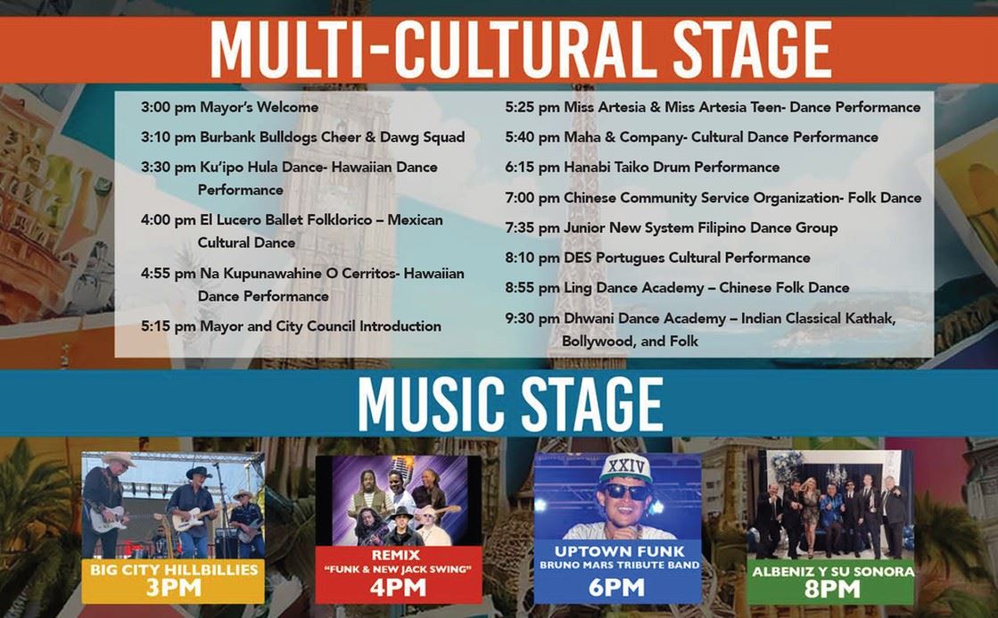 Street fair performers 2025